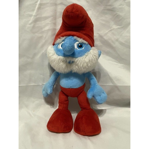 JAKKS Pacific Toys The Smurfs Papa Smurf Plush Toy Stuffed